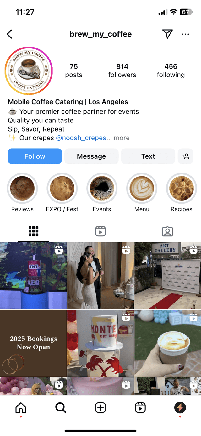 Instagram Profile